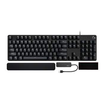 Logitech G413 SE Full-Size Wired Mechanical Tactile Switch Keyboard Bundle