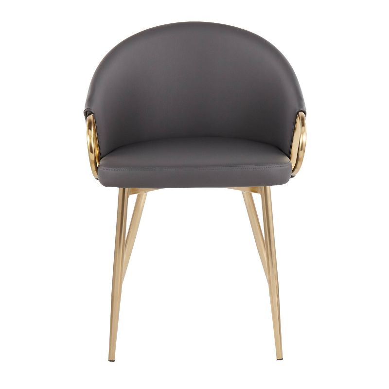Claire Contemporary and Glam Dining Chair - LumiSource, 6 of 19