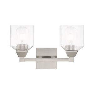 Livex Lighting Aragon 2 - Light Vanity in  Brushed Nickel - 1 of 1