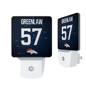 NFL Denver Broncos Players Game Tactic Night Light 2-Pack - 1 of 4