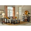 42" Pomona Metal and Reclaimed Wood Coffee Table Slate Gray - Alaterre Furniture - 2 of 4