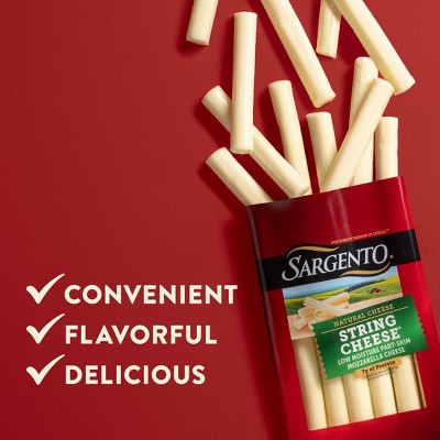 Sargento Mozzarella String Cheese - 24oz/24ct