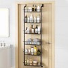 Acekool Over the Door Pantry Organizer, 6-Tier Heavy Duty Metal Hanging Storage Rack for Kitchen - 4 of 4