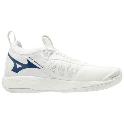 Обувь Mizuno Wave Momentum Women's Volleyball Shoe Womens Size 11 In Color White-Navy (0051) — фото 3