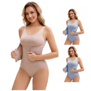 INSPIRE CHIC Women's 3 Rows Waist Cincher Butt Tummy Control Full Shapewear Body Shaper 3 Packs - 1 of 4