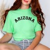 Simply Sage Market Women's Arizona Curved Short Sleeve Garment Dyed Tee - 2 of 4