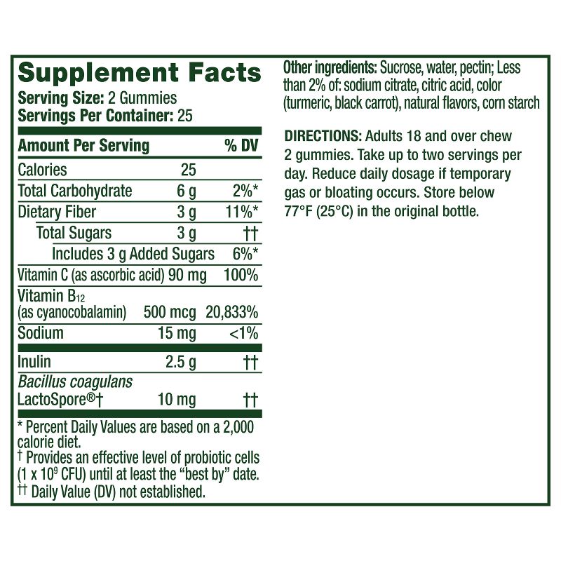 Align Gut Health &#38; Immunity Daily Probiotic Supplement - Citrus - Gummies - 50ct, 3 of 15