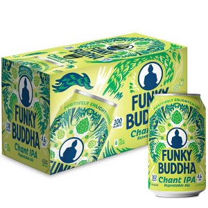 Funky Buddha Chant IPA Beer - 6pk/12 fl oz Cans - 1 of 4