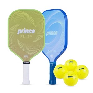 prince グラファイト 2本セット Prince Pickleball Graphite Set Prism Series 6 Piece with 2 Paddles
