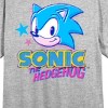 Sonic the Hedgehog Women's Heather Gray Sleep Shirt - 2 of 2