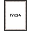 PosterPalooza | Simple Silver Picture Frame - UV Acrylic, Foam Board Backing, Hanging Hardware - 2 of 4