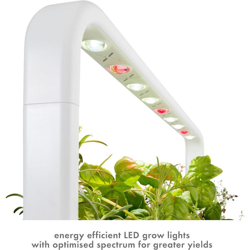 Click & Grow Indoor Herbal Tea Gardening Kit, Smart Garden 9 with Grow Light and 36 Plant Pods, 5 of 13