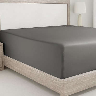 Fitted Sheet Only - 400 Thread Count 100% Cotton Sateen, Deep Pocket by California Design Den