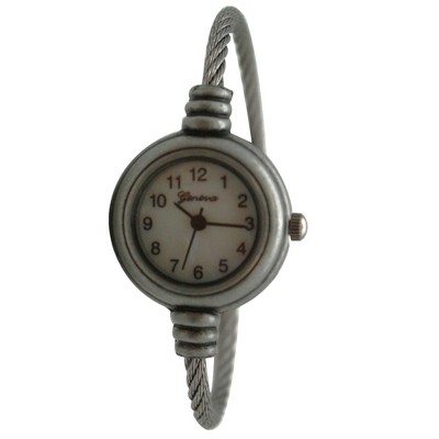 Olivia Pratt Thin Swirl Delicate Bangle Women Watch