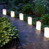 Lumabase 12ct Battery Operated LED Luminaria Kit White - 2 of 2