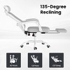 Grungis Task and Office Chairs with Footrest,Mesh Office Chairs with Headrest & High Back,Computer Chair with Adjustable Support - 3 of 4