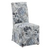 Classic Covered Armless Dining Chair - WOVENBYRD - 2 of 4