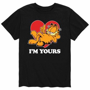Men's - Garfield - Valentine's Day Made for Each Other Short Sleeve Graphic T-Shirt - 1 of 4