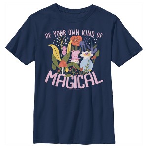 Boy's Peppa Pig Be Your Own Kind of Magical Forest T-Shirt - 1 of 4