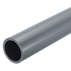Unique Bargains Water Plumb DIY Crafts High Impact Rigid Round Pipes 8" Length - 1 of 4