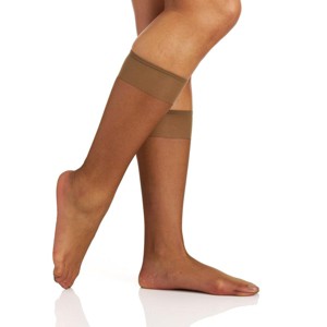 Berkshire 3 Pair Pack Ultra Sheer Knee High with Sandalfoot Toe - 6525 - 1 of 1