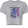 Women's - Masters of the Universe - Skeletor Cropped Graphic T-Shirt - image 2 of 4