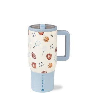 HydroJug Kids - 20 oz Insulated Kids Water Bottle with Flip Straw & Handle - Leak-Proof & Durable, BPA-Free & Kid-Friendly Design - 1 of 4