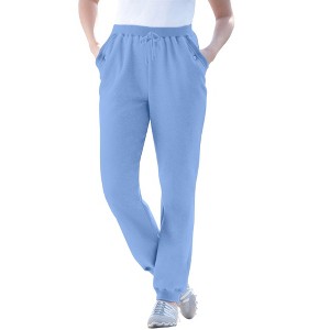 Woman Within Plus Size Better Fleece Jogger Sweatpant - 1 of 4