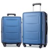 2 Piece Luggage Set, 2-Piece Set (20", 24"), ABS Lightweight Suitcase Set with TSA Lock & Spinner Wheels - 2 of 4