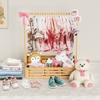 Acoinel Multi-functional Bamboo Gift Basket