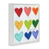 Stupell Industries You Are So Loved Rainbow Hearts, 12" x 12" - 3 of 4