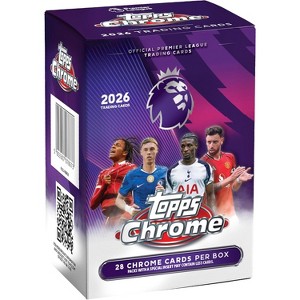 Topps 2026 Topps Chrome Premier League Soccer Value Blaster Box