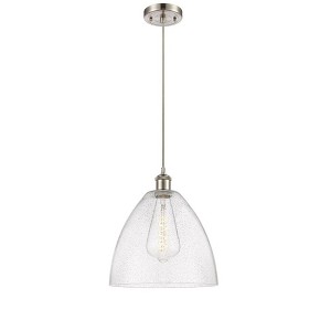 Bristol Glass - 1 Light Mini Pendant In Industrial Style-14.75 Inches Tall and 12 Inches Wide - 1 of 1