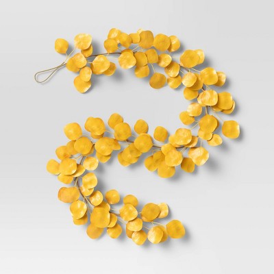 60" Leaf Garland Yellow - Threshold™