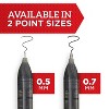 Sharpie Rollerball Pen Needle Point Precision Pen Black Ink 8/Pack (2116307) - 2 of 4