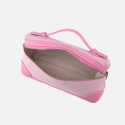 MKF Collection Women’s Crossbody Bag – Zinnia Vegan Leather Shoulder Handbag by MKF Collection, Now J’OMOR by Mia - Fuchsia — фото 3