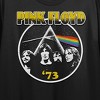 Pink Floyd Group Shot Crew Neck Short Sleeve Women's Black Crop T-shirt - 2 of 3