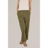 Women's Cotton Pull-On Cargo Pants - GRADE & GATHER - 3 of 4