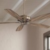 60" Minka Aire Rustic Farmhouse Indoor Ceiling Fan with Remote Control Heirloom Bronze for Living Room Kitchen Family Home Office - 2 of 4