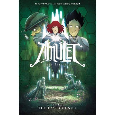  The Last Council (Amulet #4), 4 - by  Kazu Kibuishi (Hardcover) 