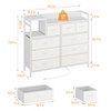 9-Drawer Dresser with Fabric Storage & Charging Station – Closet Organizer, TV Stand for Bedroom - 2 of 4