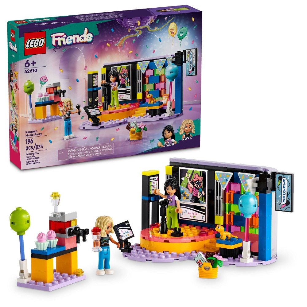 Photos - Construction Toy Lego Friends Karaoke Music Party Pretend Play Set 42610 
