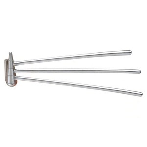 Better Houseware Stainless Steel 3-Arm Towel Bar in Silver - 1 of 4