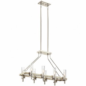 Kichler Lighting Telan 8 - Light Chandelier in  White Washed Wood - 1 of 3