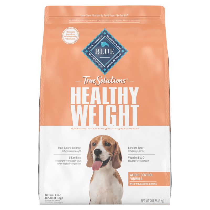 Blue Buffalo True Solutions Fit and Healthy Weight Control Chicken Flavor  Adult Dry Dog Food, 1 of 13