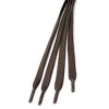 Elerevyo Waxed Cotton Leather Boots Shoes Flat Shoelaces 2 Pairs - 3 of 4
