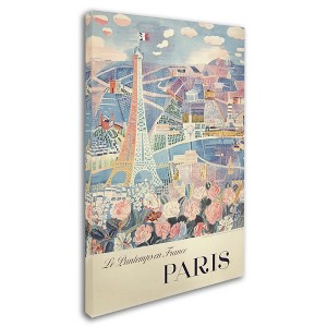 Trademark Fine Art -Vintage Apple Collection 'Printemps Paris' Canvas Art - 1 of 3