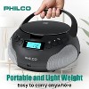 PHILCO Boombox, CD Player with FM Radio, MP3/WMA/CD-R/CD-RW, Stereo Sound, LED Display, 3.5mm Aux Input, Compact - 2 of 3