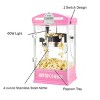 Great Northern Popcorn 4 oz. Big Bambino Countertop Popcorn Machine - Pink - 3 of 4