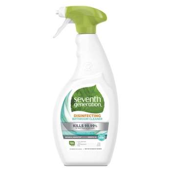 Seventh Generation Lemongrass Citrus Disinfecting Bathroom Cleaner - 26oz